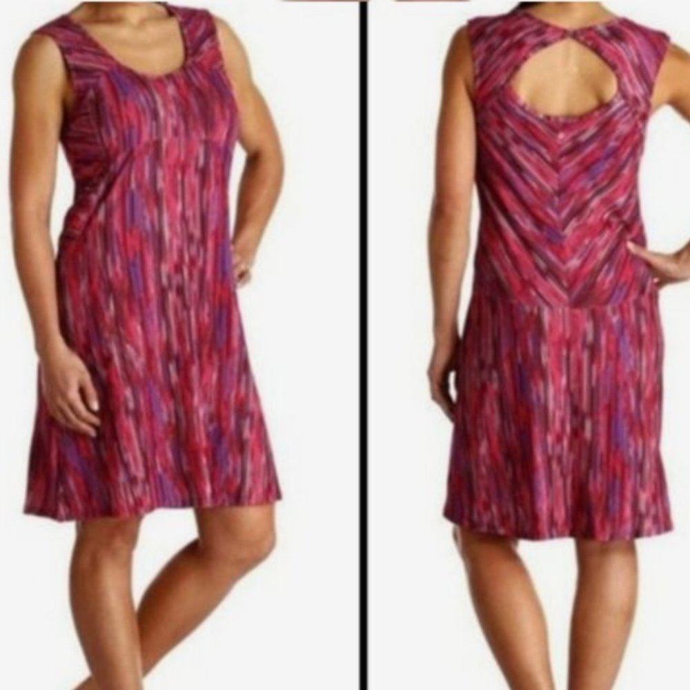 Prana Azalea Rainblur Shauna Dress Size Medium
